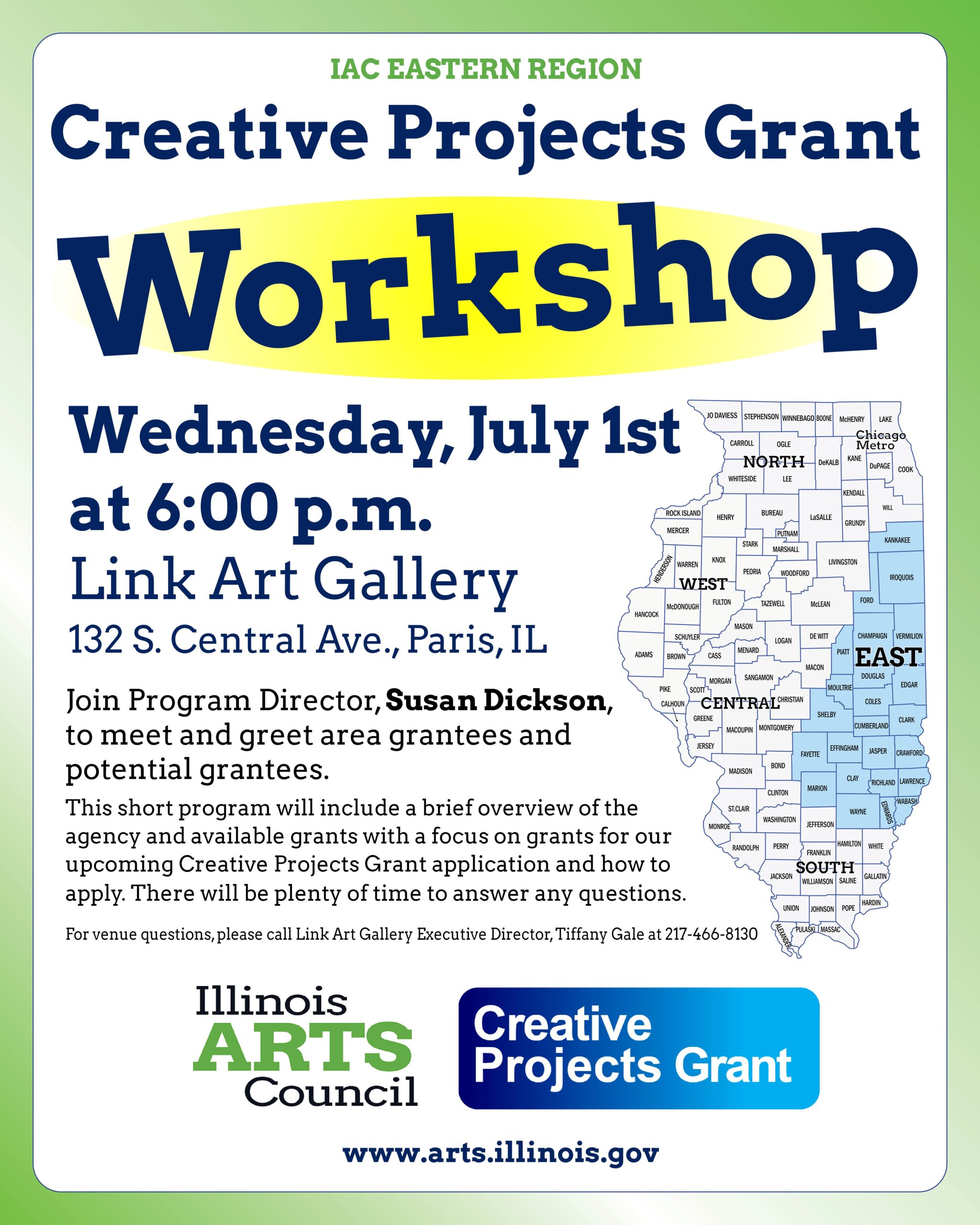 Creative Projects Grant Workshop